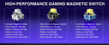 Mechanical 60 Percent Magnetic Switch Gaming Keyboard 8KHz - Tophatter Daily Deals