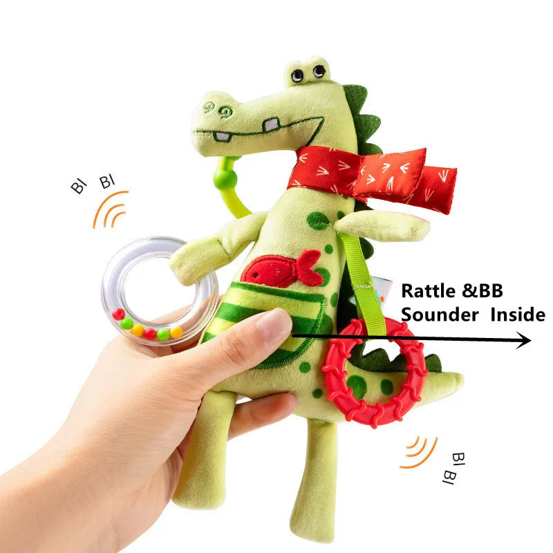 Giraffe Spiral Crib Toy Newborn Sensory Toys Rattle - Tophatter Daily Deals