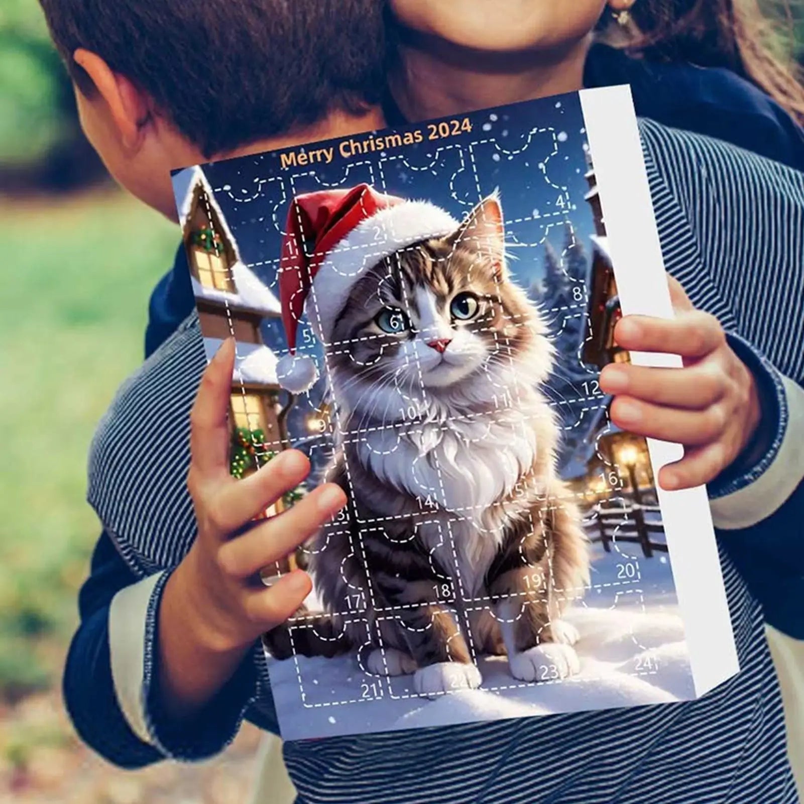 Cat Advent Calendar 24 Day Tree Ornaments Christmas - Tophatter Daily Deals