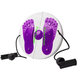 Waist Twisting Disc With Foot Massage Pads Portable Trainer - Tophatter Daily Deals