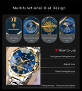 Viktor Po Edagar™ Luxury Men's Wristwatch Watches - Tophatter Daily Deals