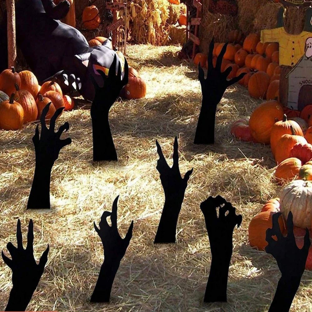 Halloween Skeleton Hands Ground Stakes Decor Fall 2025 - Tophatter Daily Deals
