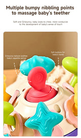 Baby Teether Rattle Hand Grip Sensory Ball Toy Newborn - Tophatter Daily Deals