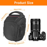 DSLR Camera Shoulder Bag Crossbody Black Camera Bags & Cases - Tophatter Daily Deals