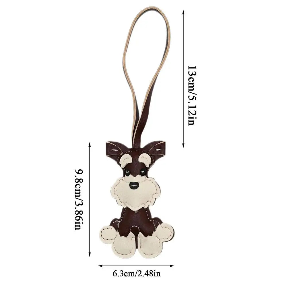 Bear Keychain PU Leather Mini Bag Charm Cute Gift Accessory - Tophatter Daily Deals