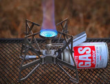 Butterfly Portable Folding Gas Stove Silver Camp Cooking - Tophatter Daily Deals