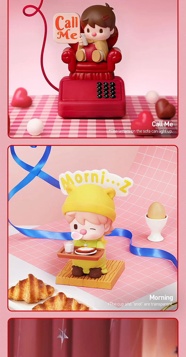Genuine Pop Mart Sweet Bean The Language of Love Series Blind Box Figure Animals - Tophatter Daily Deals