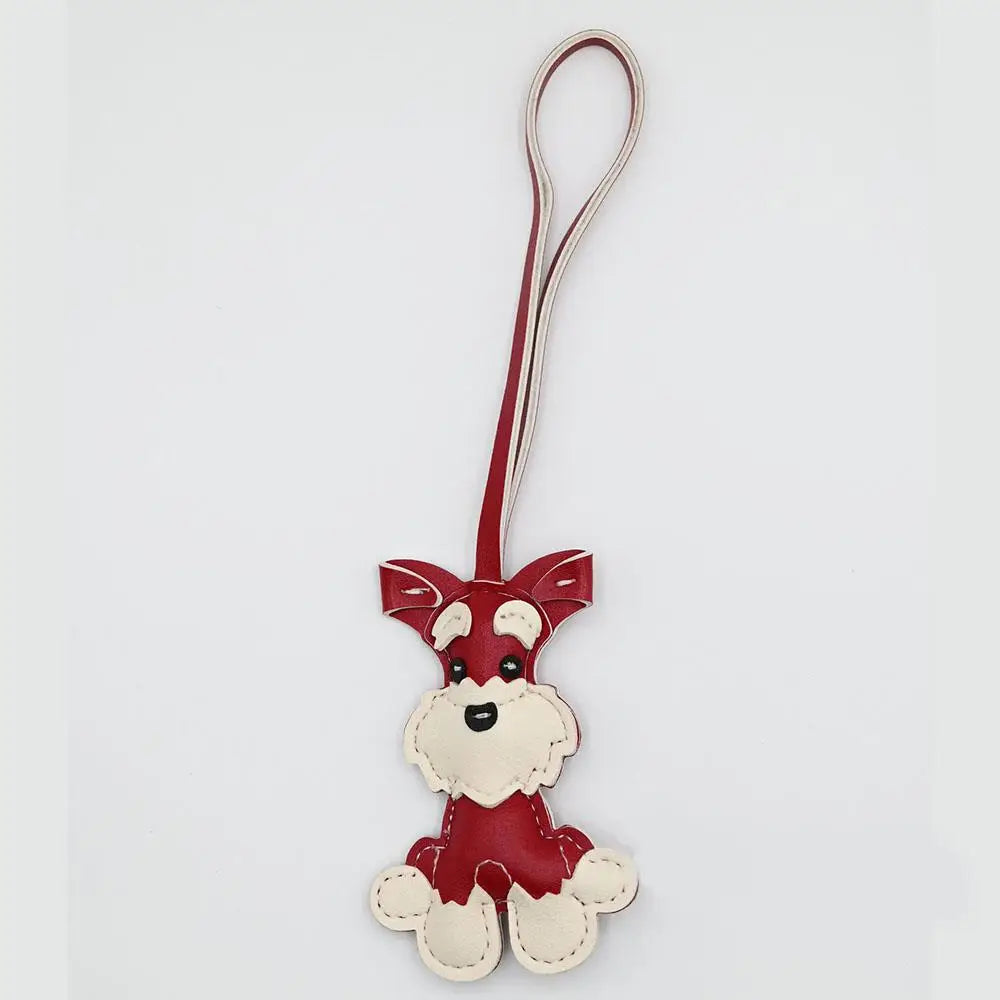 Bear Keychain PU Leather Mini Bag Charm Cute Gift Accessory A3 - Tophatter Daily Deals