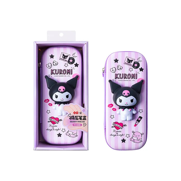 Sanrio Zipped Pencil Case Kawaii Hello Kitty Cinnamoroll My Melody Kuromi 2 Anime - Tophatter Daily Deals