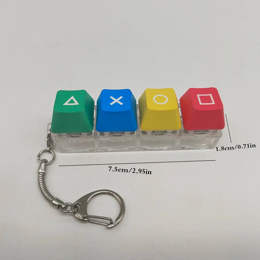 Keycap Tester Keychain Mini Mechanical Keyboard Toy - Tophatter Daily Deals