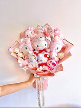 Sanrio Led Lights My Melody Plush Toy Bouquet Flowers - Tophatter Daily Deals
