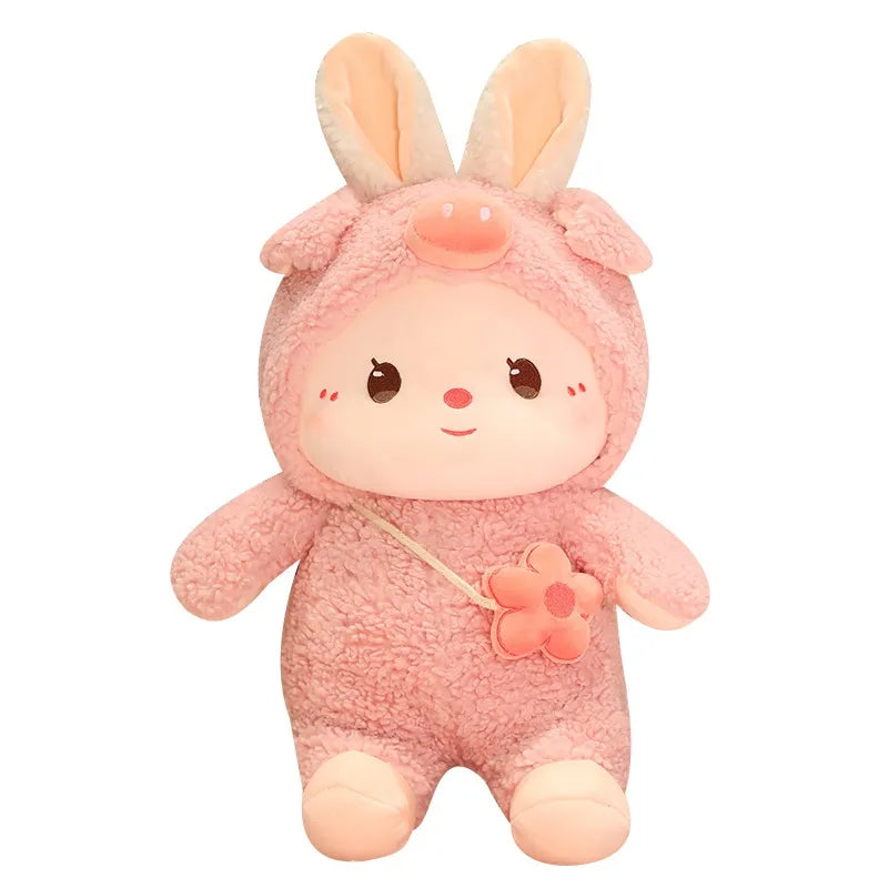 Rabbit Cosplaying Pig, Elephant, Sheep Plush Animals - Tophatter Daily Deals