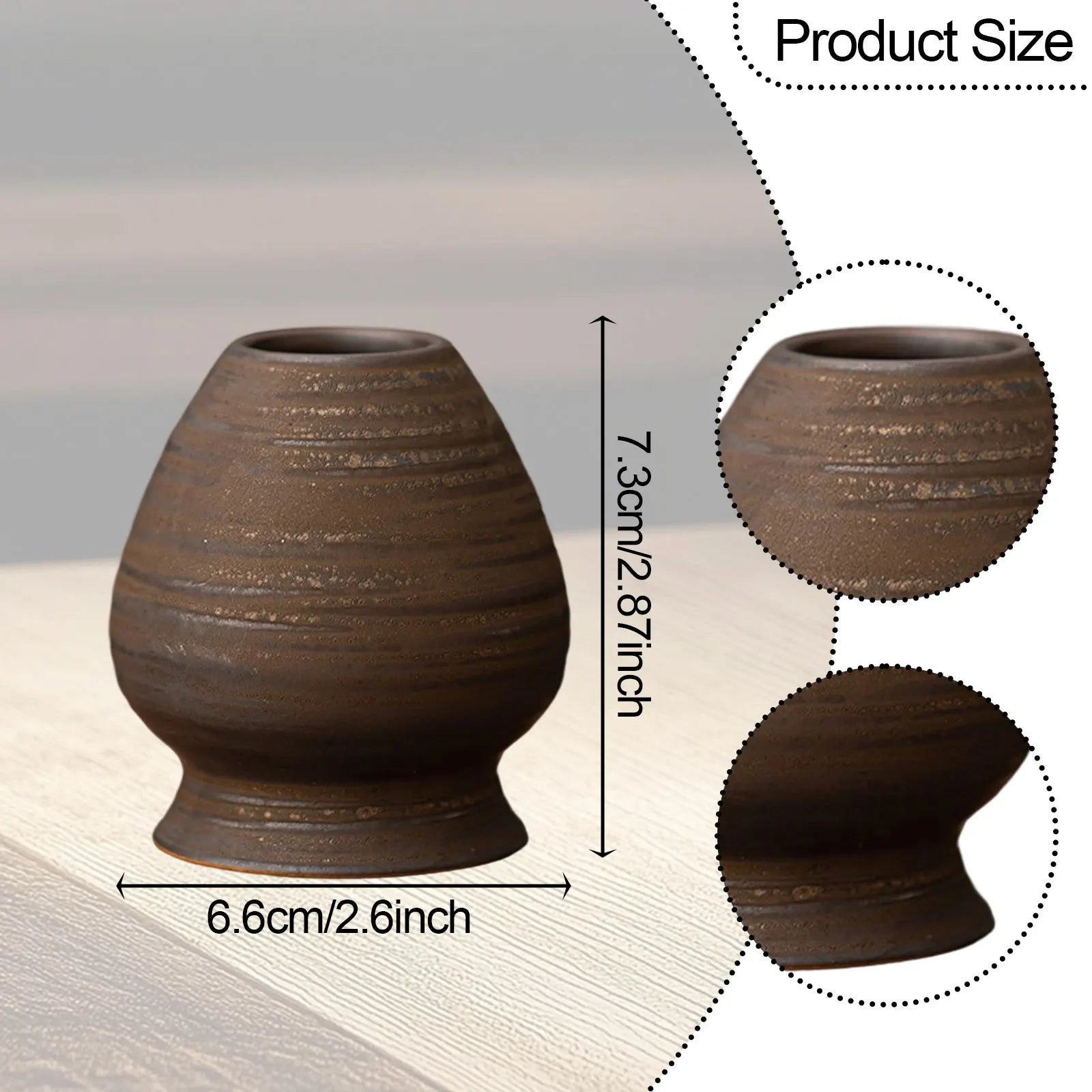 Matcha Whisk Holder Ceramic Chasen Stand Home Teaware - Tophatter Daily Deals