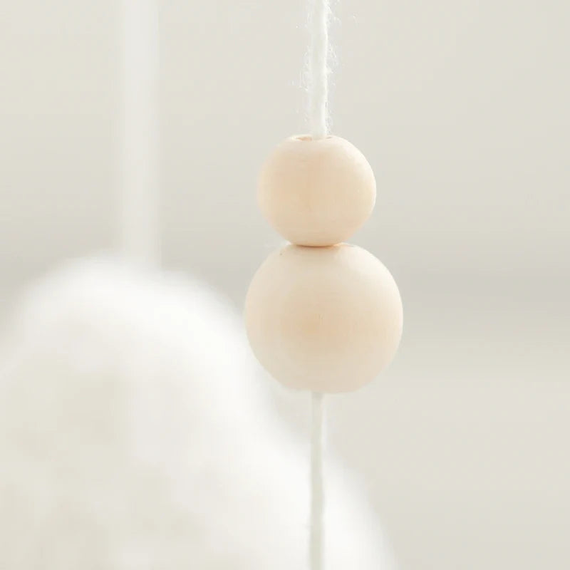 Baby Crib Mobile Wooden Nursery Newborn Sensory Toys - Tophatter Daily Deals