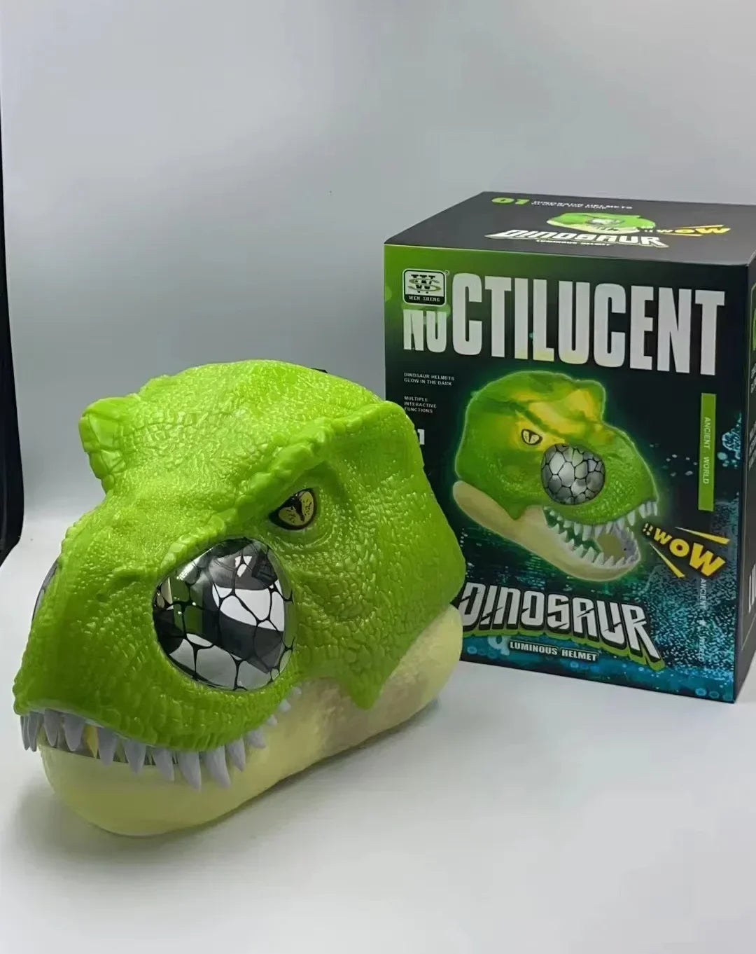 Dinosaur Mask Movable Jaw Cosplay Prop Halloween 2025 - Tophatter Daily Deals