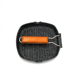 Camping Cookware Frying Pan Black Camp Cooking - Tophatter Daily Deals