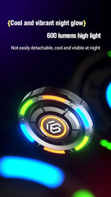 EDC Fidget Spinner Metal Luminous Push Card Coin Stress Toy - Tophatter Daily Deals