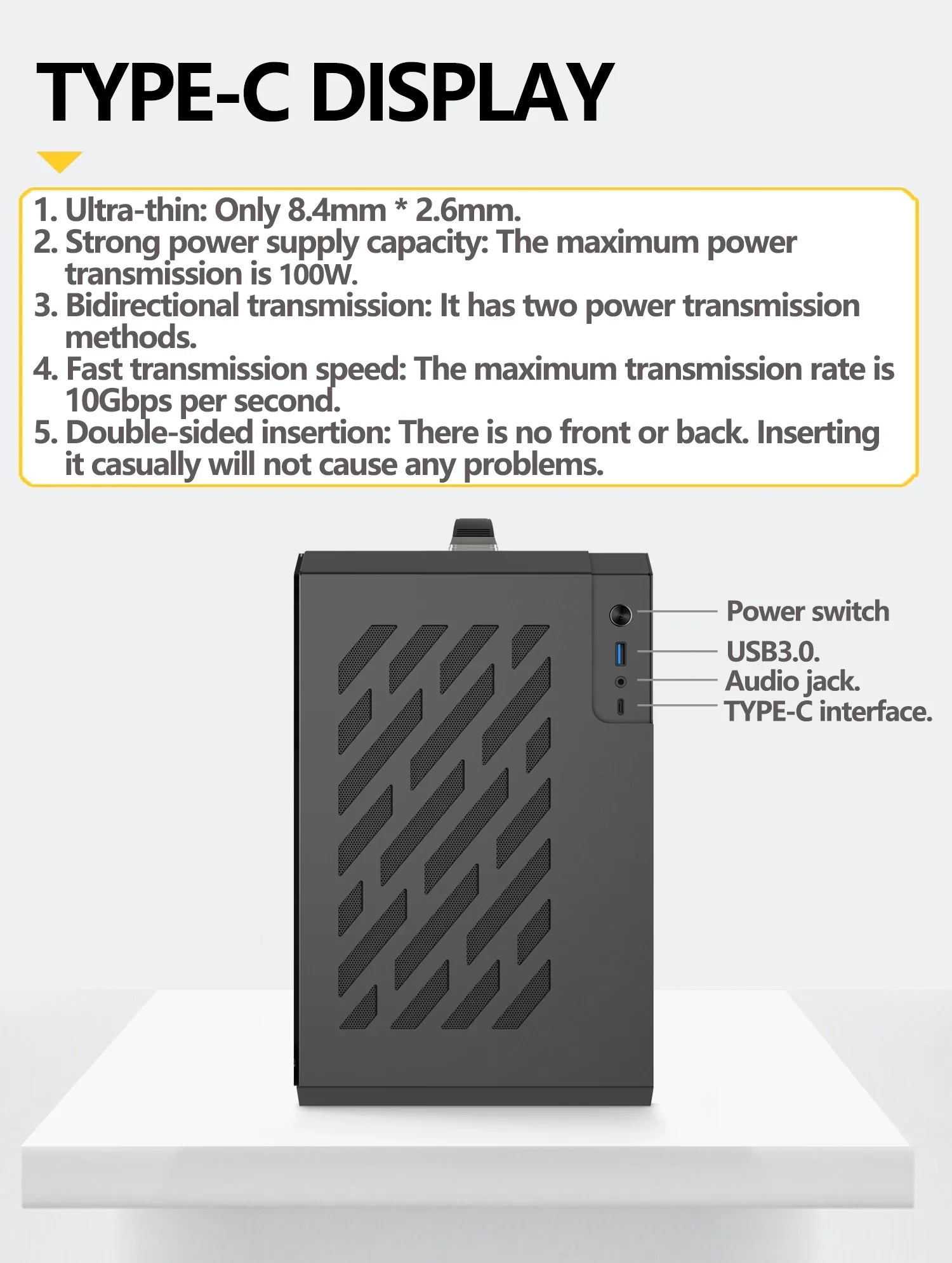 Mini ITX Case Glass Side 240mm Watercooling Portable - Tophatter Daily Deals