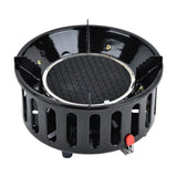 7-Core Camping Infrared Gas Stove Black Camp Cooking - Tophatter Daily Deals