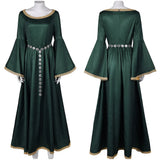 Alicent Cosplay Dress Medieval Fantasy Gown Halloween Style H - Tophatter Daily Deals