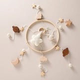 Baby Crib Mobile Wooden Musical Newborn Sensory Toys - Tophatter Daily Deals