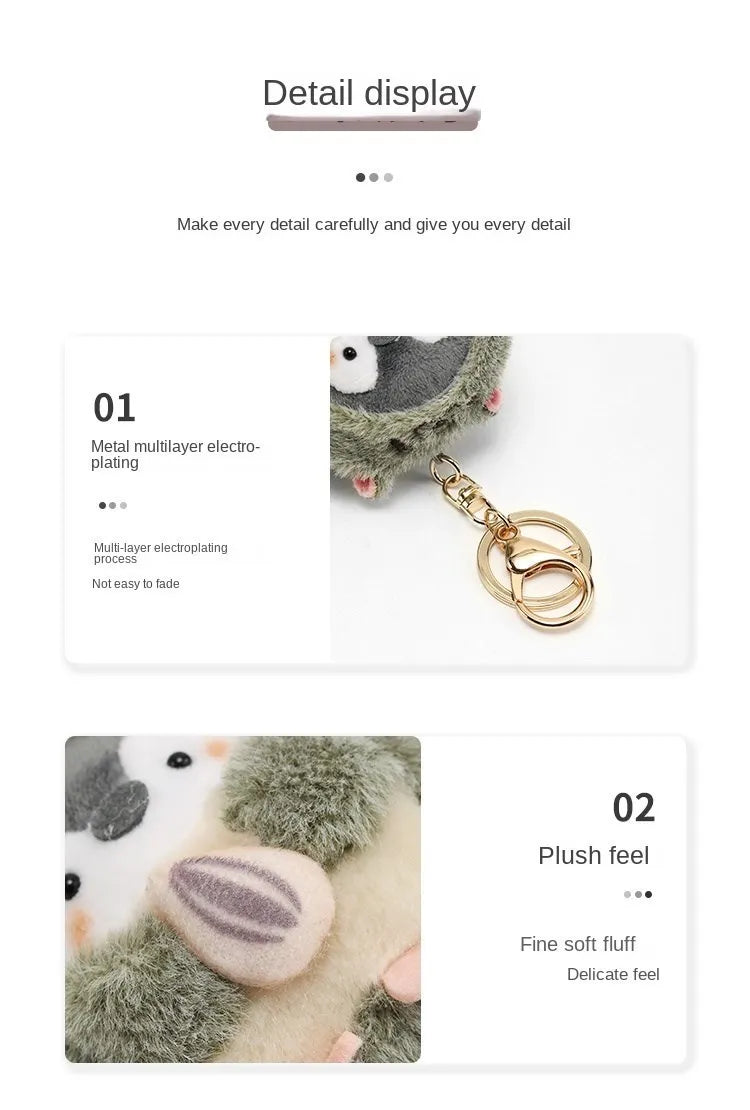 Bag Charm Penguin Keychain Animals - Tophatter Daily Deals