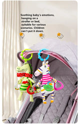 Giraffe Spiral Crib Toy Newborn Sensory Toys Rattle - Tophatter Daily Deals
