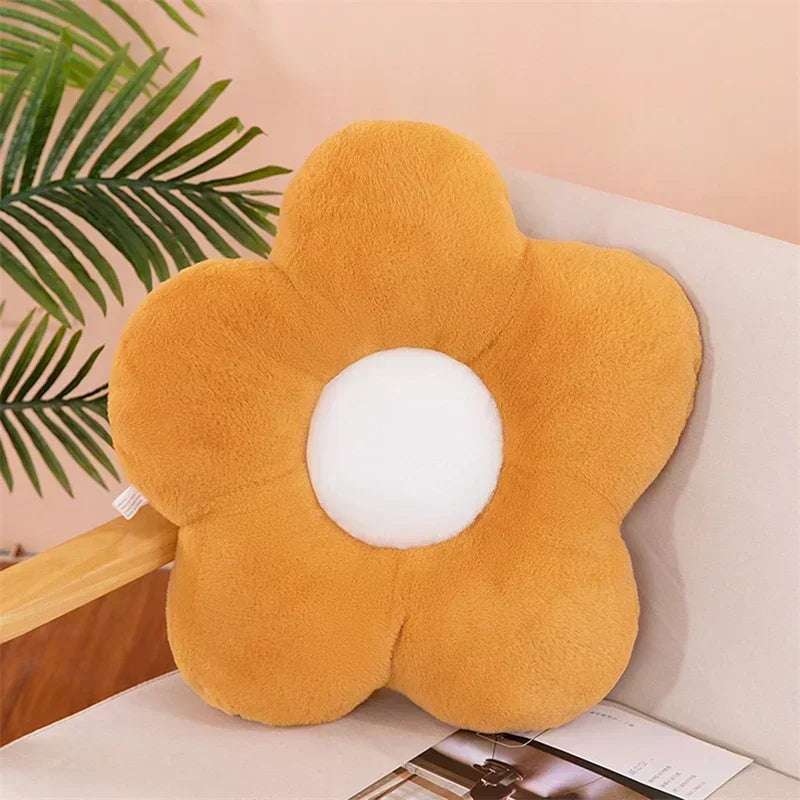 Fresh Colorful Pastel Flower Plush Toy Cushion Flowers - Tophatter Daily Deals