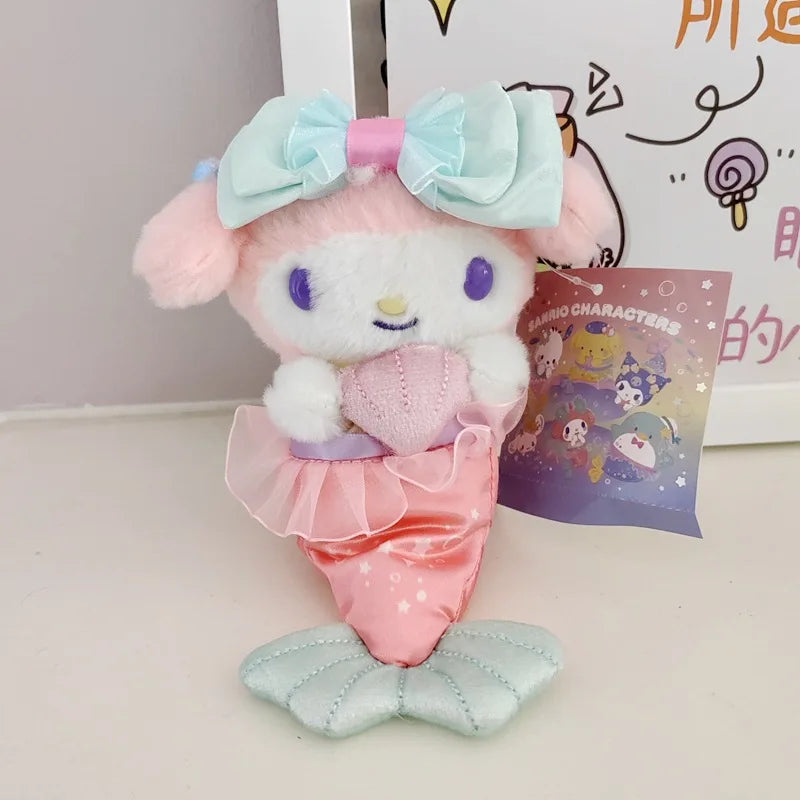 Sanrio Mermaid Cute Kuromi Hello Kitty Pochacco Plush Keyring Anime - Tophatter Daily Deals