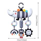 Baby Rattle Stroller Hanging Toy Newborn Sensory Toys - Tophatter Daily Deals