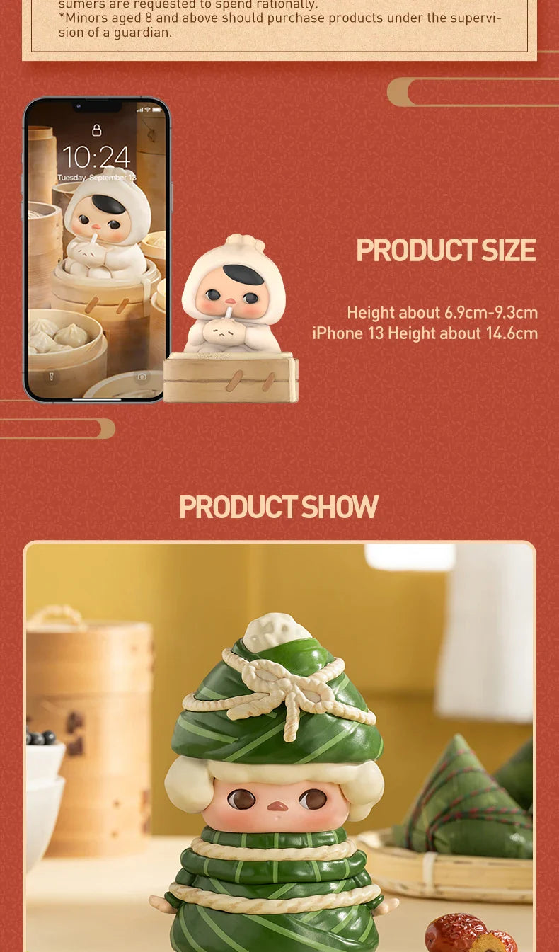 Genuine Pop Mart Pucky The Feast Series Blind Box Figure by Pucky Food - Tophatter Daily Deals