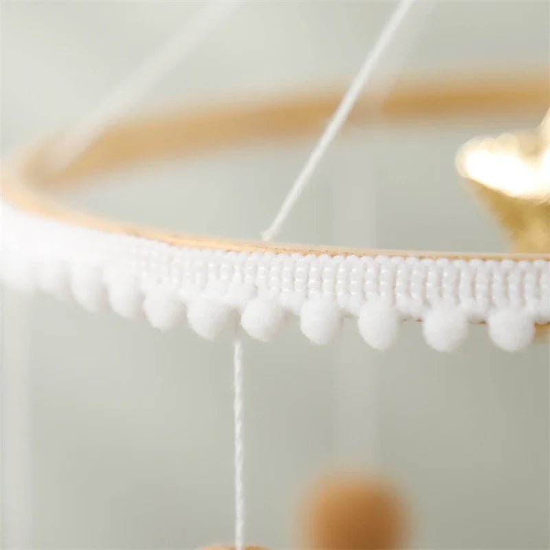 Hot Air Balloon Crib Mobile Newborn Sensory Toys Soothing - Tophatter Daily Deals