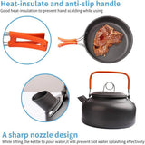 11-Piece Camping Cookware Cooking Set Camp Cooking - Tophatter Daily Deals