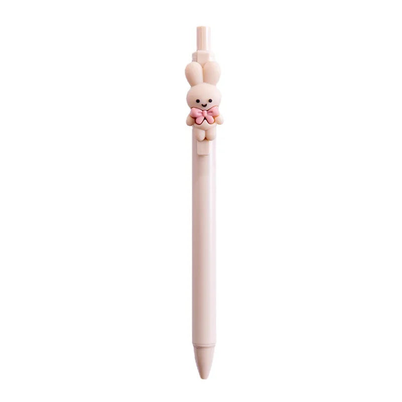 4 Kawaii Rabbit Mechanical Gel Ink Pens School Office Writing Supplies Stationery Pen 0.5mm Animals - Tophatter Daily Deals