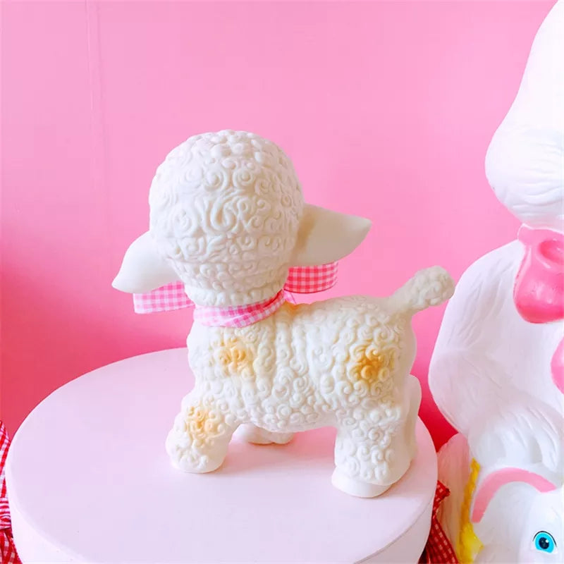 Classic Baby Girl Doll Cute Latex Rubber Baby Kids Office Decor Animals - Tophatter Daily Deals