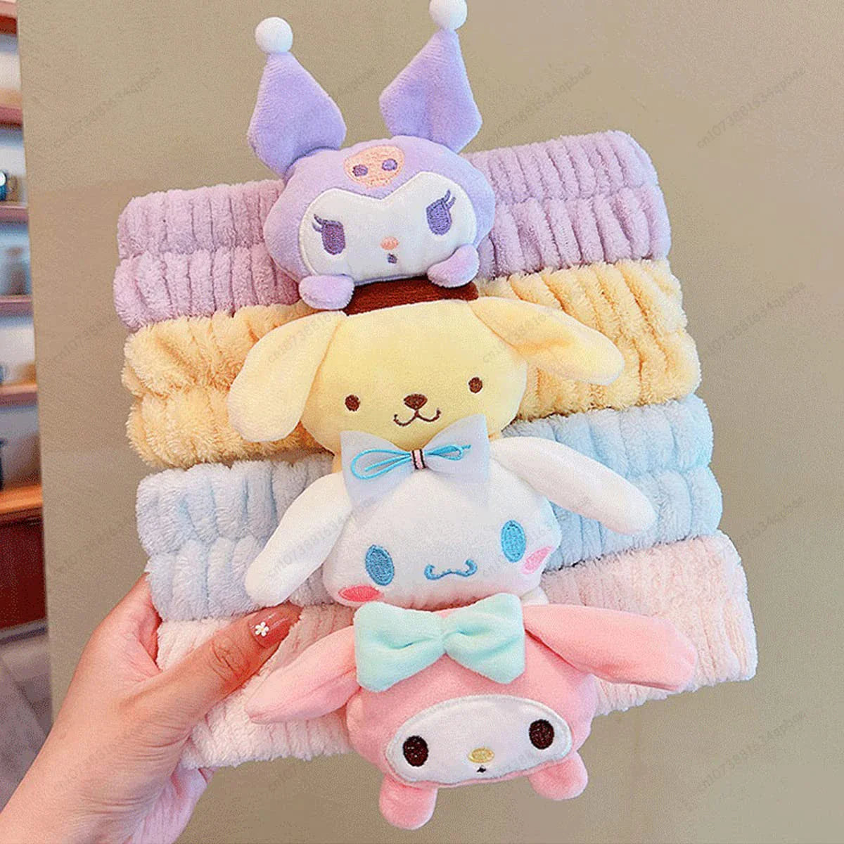 Headband for Washing Face Sanrio Kuromi Melody Cinnamoroll Anime - Tophatter Daily Deals
