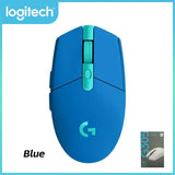 Wireless Lightweight Gaming Mouse HERO Sensor 12K DPI G305 blue - Tophatter Daily Deals