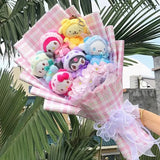 Sanrio Friends Mixed Plush Bouquet My Melody Kuromi Cinnamoroll Hello Kitty Flowers - Tophatter Daily Deals