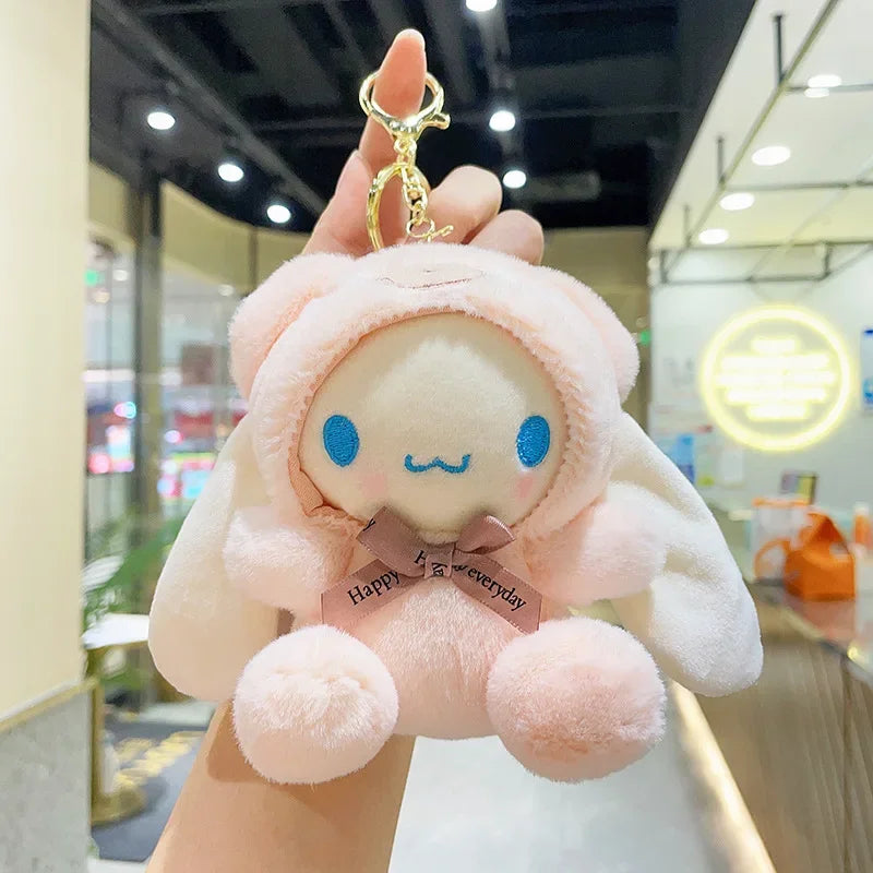 Sanrio Limited Collection Kuromi Cinnamoroll My Melody Plush Toy Kawaii Cinnamoroll Keyring - 11cm 10-15CM Animals - Tophatter Daily Deals