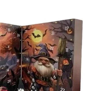 Halloween Gnome Advent Calendar Countdown With 24 Gnomes 2025 - Tophatter Daily Deals