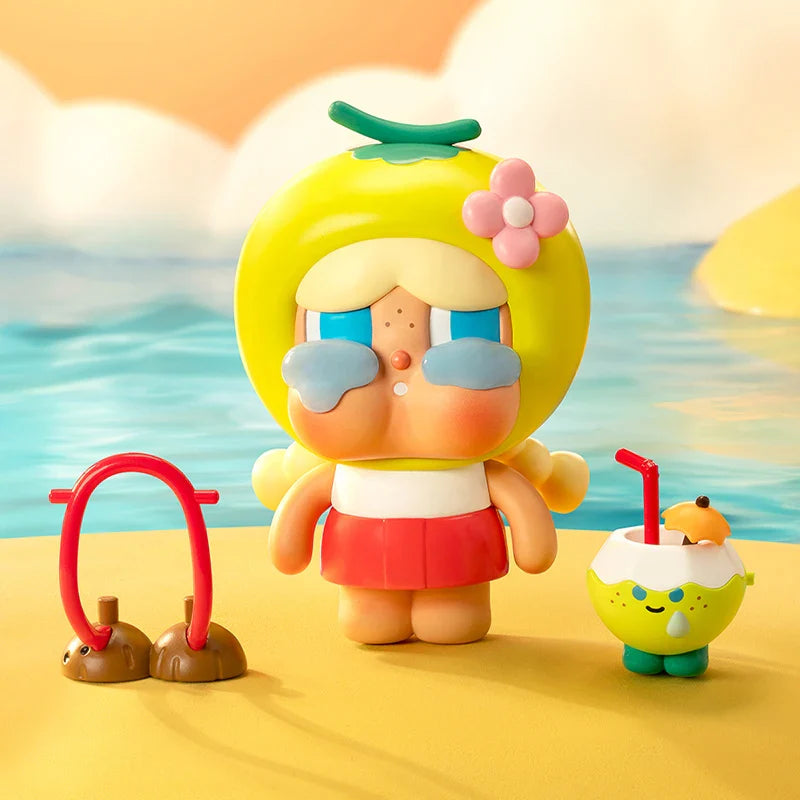 Genuine Pop Mart Crybaby Coconut Figure - Green Mythical - Tophatter Daily Deals
