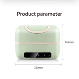 Portable Electric Lunch Box with Double-Layer Electric Lunch Boxes - Tophatter Daily Deals