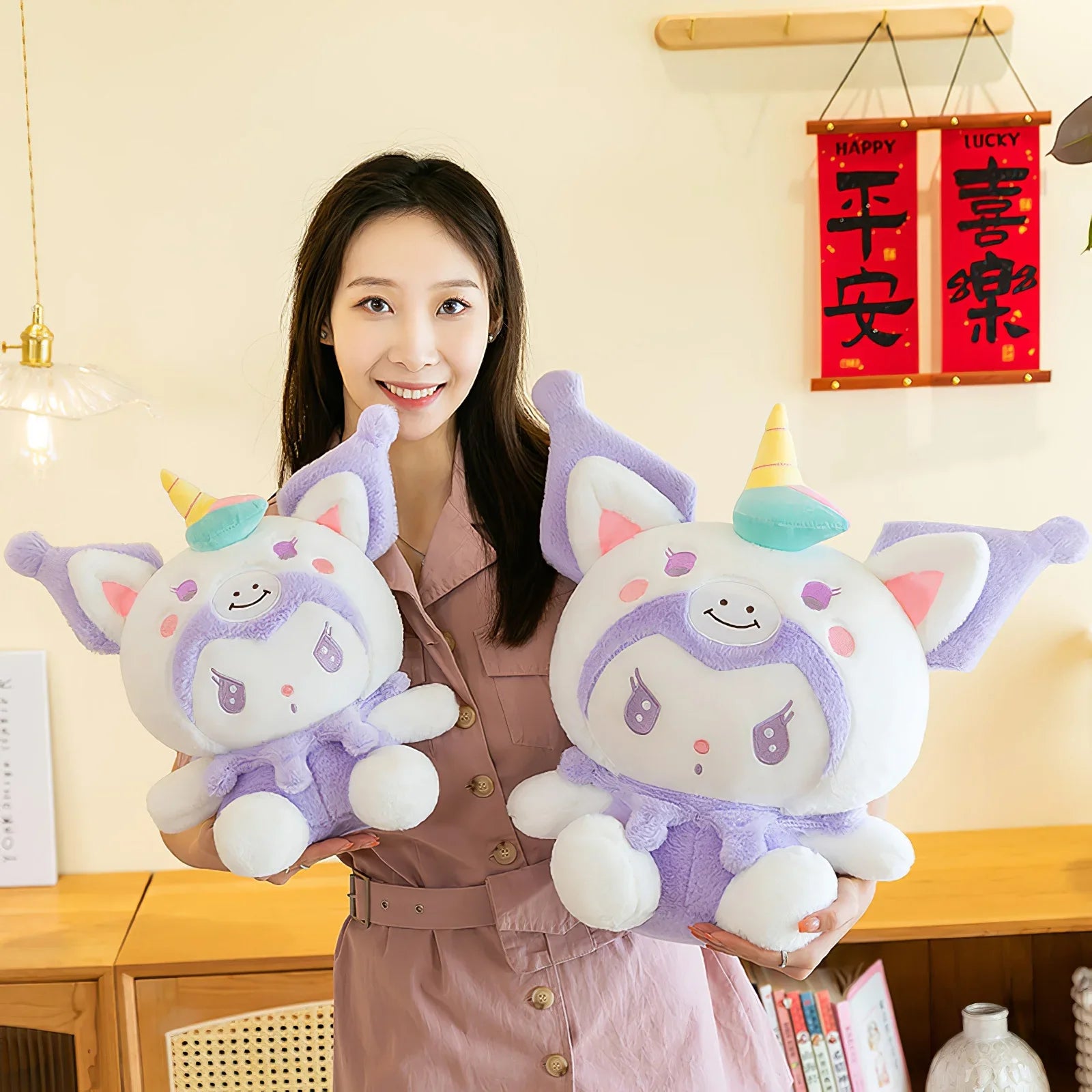 Sanrio Kuromi Unicorn Plush Toy Anime - Tophatter Daily Deals