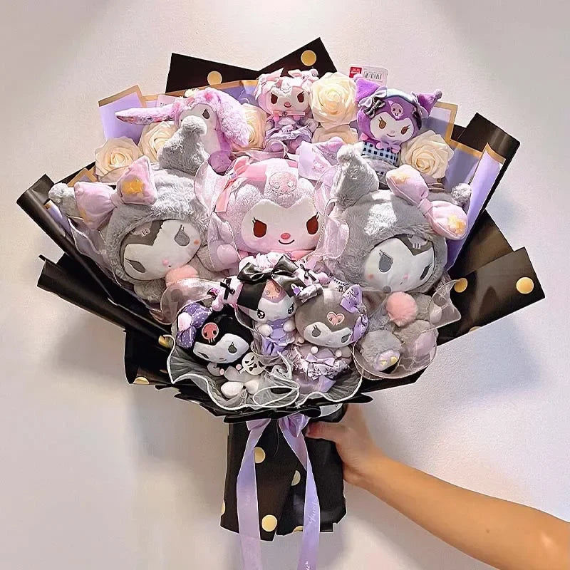 Sanrio Led Lights My Melody Plush Toy Bouquet Flowers - Tophatter Daily Deals