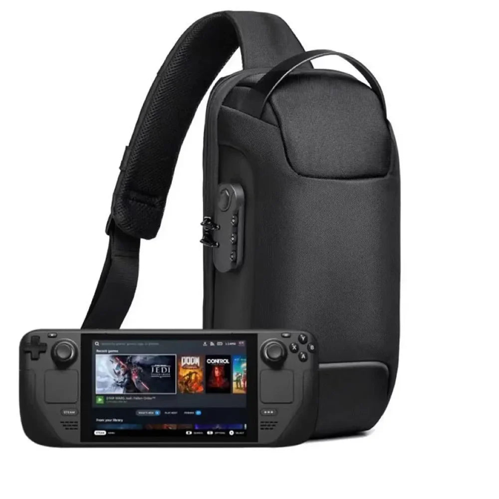 Steam Deck Carry Case Shoulder Bag Dual Zipper Lock - Tophatter Daily Deals