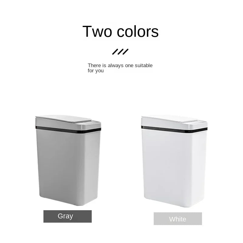 Smart Trash Can Automatic Sensor Bin Touchless Odor Control - Tophatter Daily Deals
