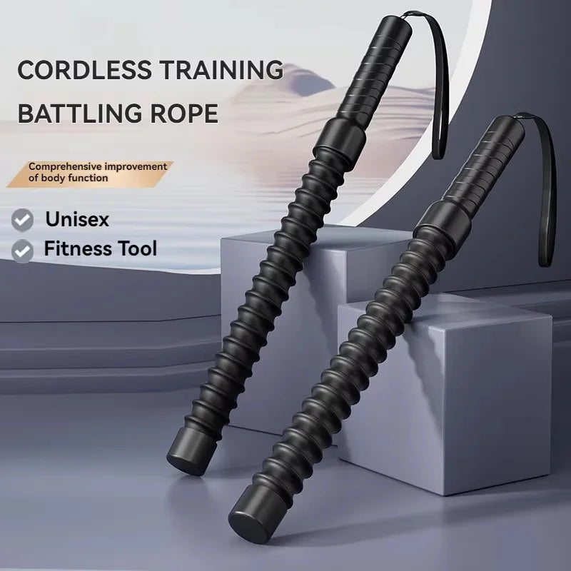 Hand Grip Strengthener 2 Pack Spring Arm Home Gym Exerciser Black 2 - Tophatter Daily Deals