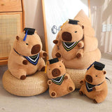Kawaii Snack Attack: Hamburger Capybara Dog Pig Capibaras Pizza Bubble Tea Cushion Plush Animals - Tophatter Daily Deals