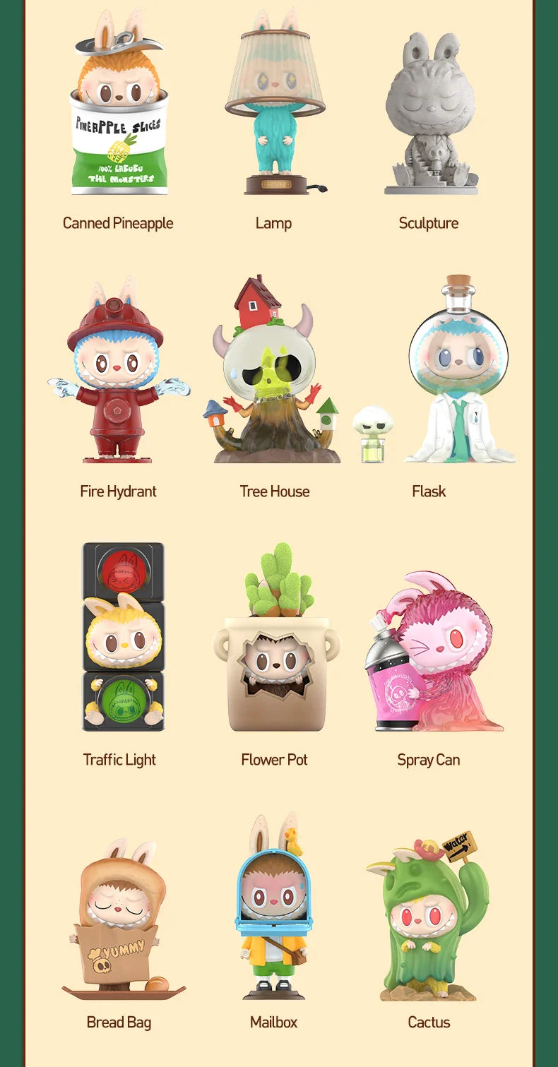 Genuine Pop Mart The Monsters Labubu Almost Hidden Series Mystery Box Figurine Mythical - Tophatter Daily Deals