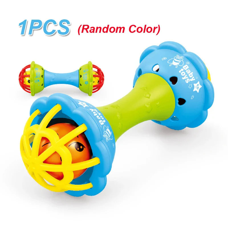 Baby Rattle Ball Newborn Sensory Toys Soothing Gift 3 - Tophatter Daily Deals